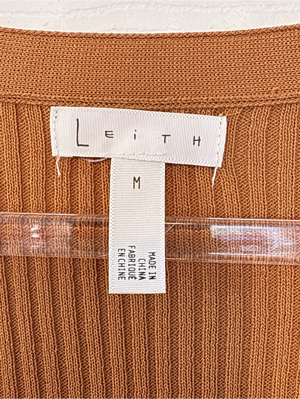 Leith Ribbed Henley Sweater - Picture 8 of 9